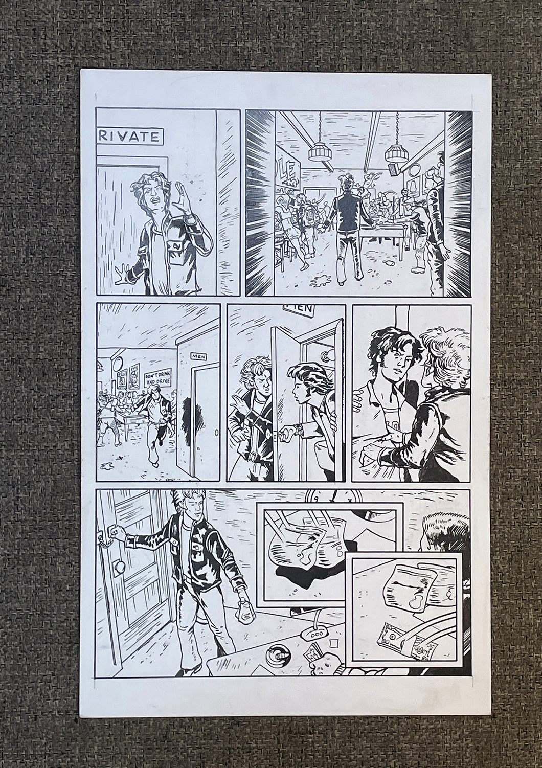 Original art: Mayfield Eight Part Two, page 11