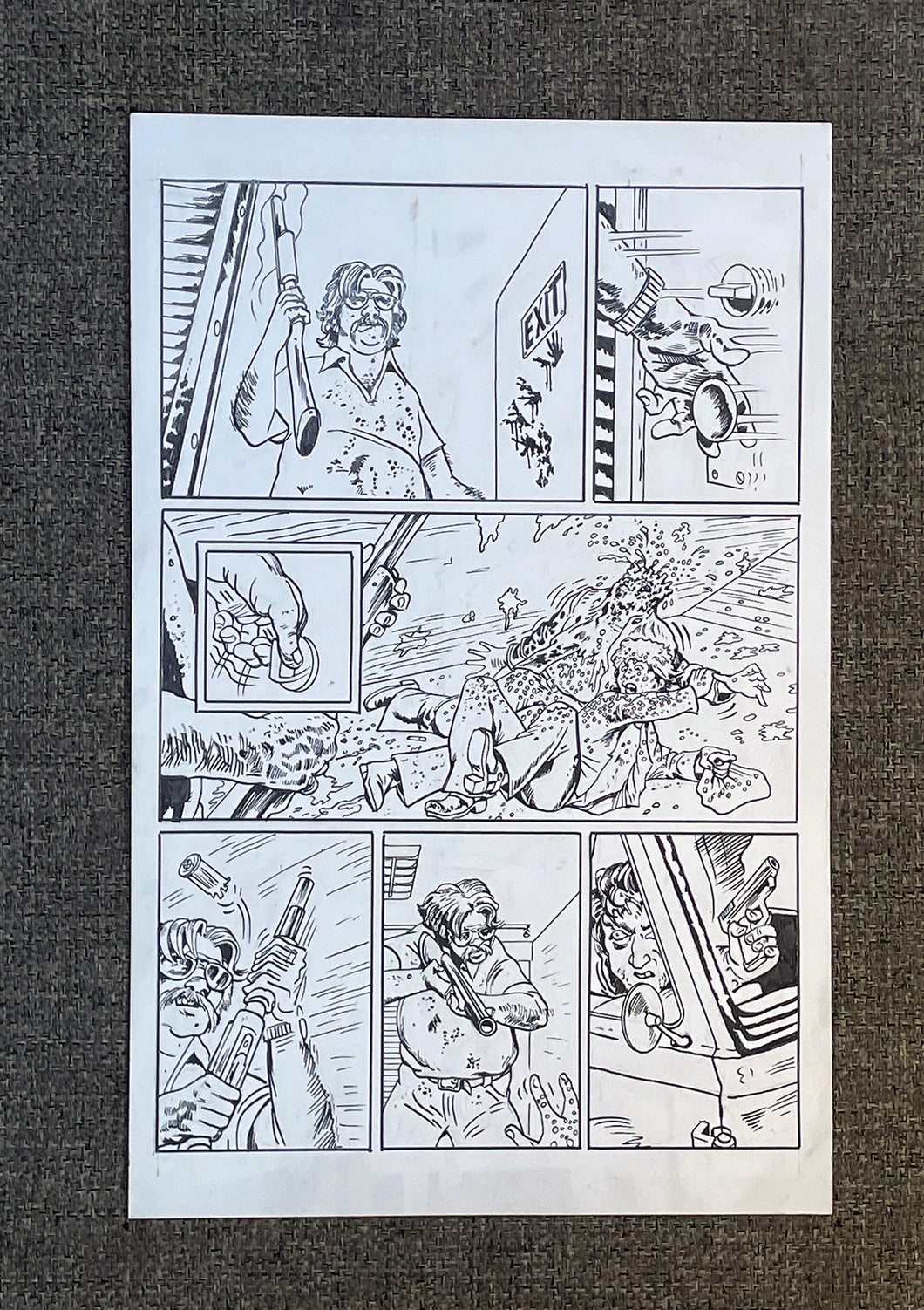 Original art: Mayfield Eight Part Two, page 23